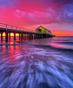 Queenscliff Boardwalk Diamond Painting