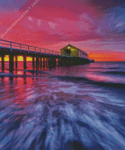 Queenscliff Boardwalk Diamond Painting