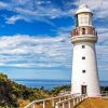 Queenscliff White Lighthouse Australia Diamond Painting