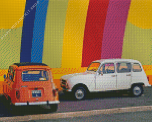 Renault 4 Diamond Painting