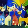 Rosina Wachtmeister Cats Diamond Painting