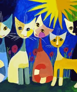Rosina Wachtmeister Cats Diamond Painting