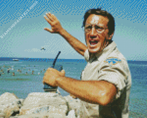 Roy Scheider Diamond Painting