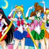 Sailor Scouts Sailor Moon Diamond Painting