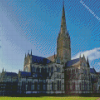 Salisbury Cathedral England Diamond Painting