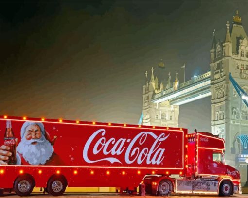 Santa And Coca Cola Diamond Painting