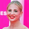 Sarah Michelle Gellar Smiling Diamond Painting