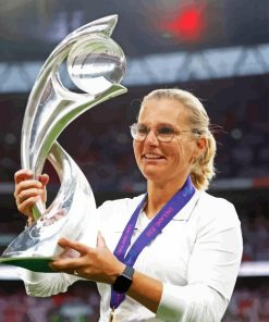 Sarina Wiegman Football Manager Diamond Painting