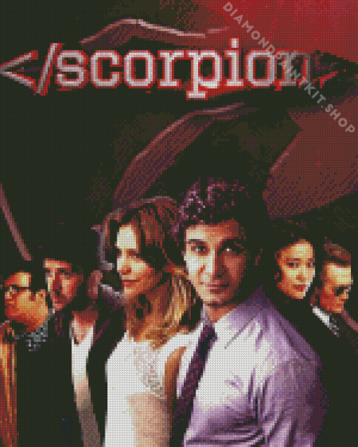 Scorpion Tv Series Diamond Painting