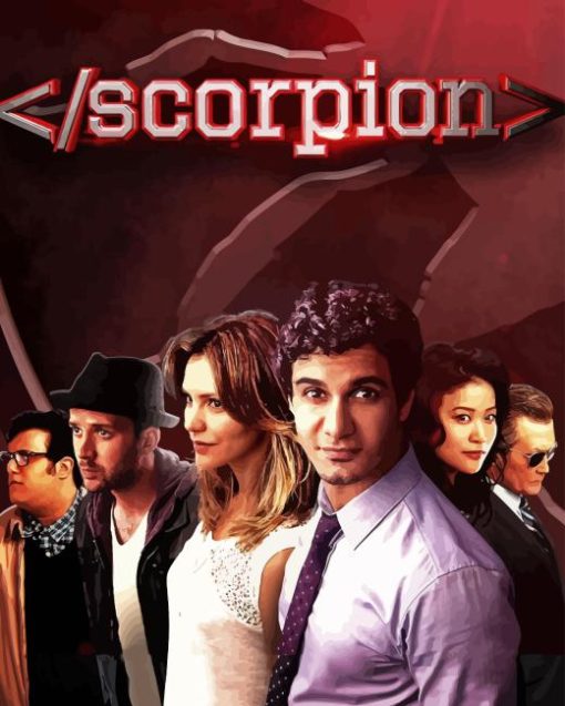 Scorpion Tv Series Diamond Painting