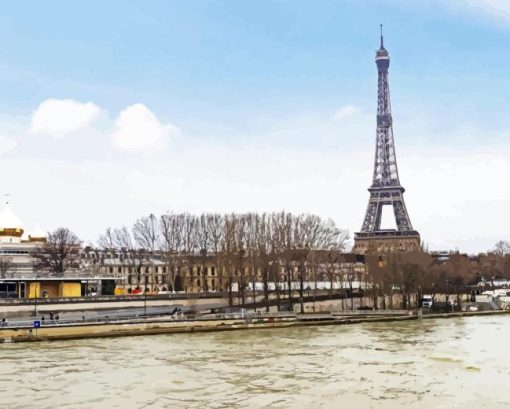 Seine River Diamond Painting