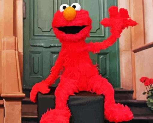 Sesame Street Elmo Diamond Painting