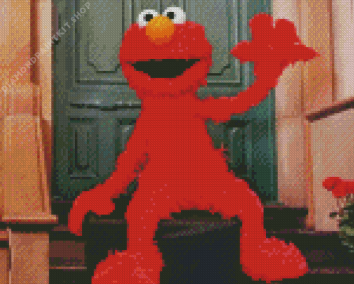 Sesame Street Elmo Diamond Painting