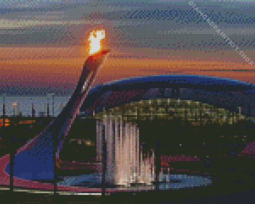 Sochi City Diamond Painting