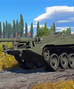 Stridsvagn 103 Tank Diamond Painting