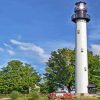 Summersville Lake Lighthouse Diamond Painting