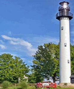 Summersville Lake Lighthouse Diamond Painting