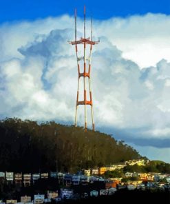 Sutro Tower Diamond Painting