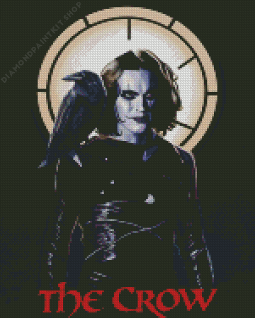 The Crow Movie Poster Diamond Painting