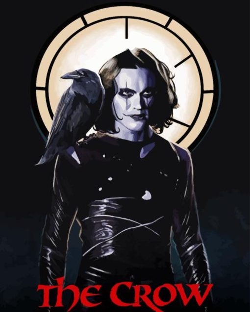 The Crow Movie Poster Diamond Painting