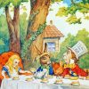 The Mad Hatter Tea Party Diamond Painting