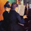 The Piano Lesson Caillebotte Diamond Painting