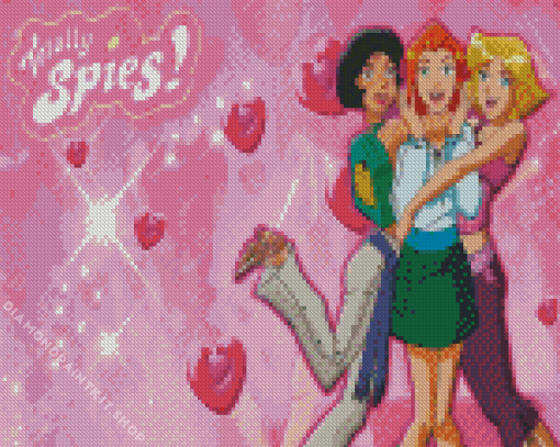 Totally Spies Poster Diamond Painting