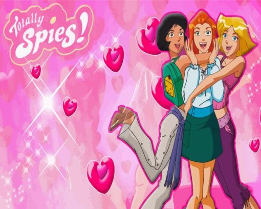 Totally Spies Poster Diamond Painting