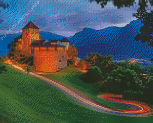 Vaduz Castle Diamond Painting