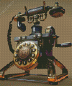 Vintage Phone Diamond Painting