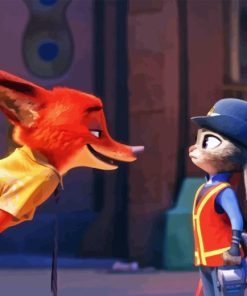 Zootropolis Diamond Painting