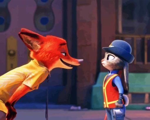 Zootropolis Diamond Painting