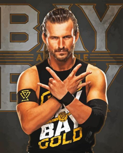 Adam Cole Wrestler Diamond Painting