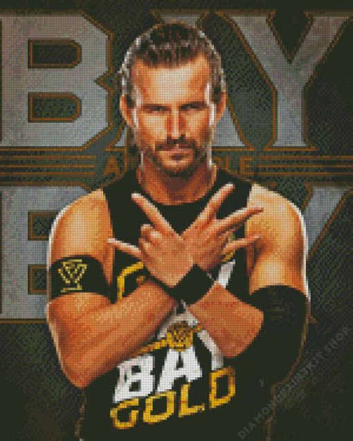 Adam Cole Wrestler Diamond Painting