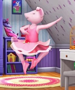 Angelina Ballerina Dancing Diamond Painting