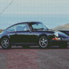 Black Old Porsche Diamond Painting