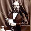 Black And White Charles Dickens Diamond Painting