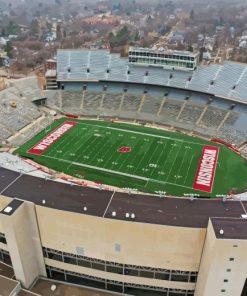 Camp Randall Stadium Diamond Painting