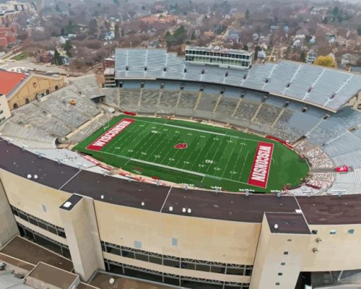 Camp Randall Stadium Diamond Painting