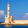 Chania Lighthouse Diamond Painting