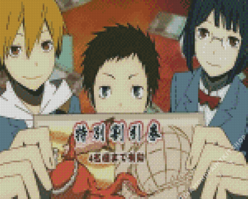 Durarara Characters Diamond Painting