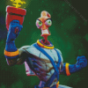 Earthworm Jim Character Diamond Painting