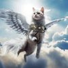 Flying Cat Diamond Painting