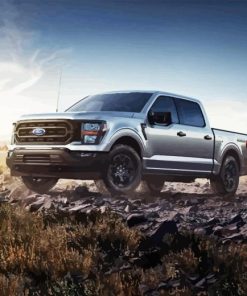 Grey F150 Ford Diamond Painting