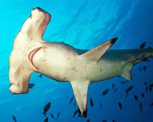 Hammerhead Shark Diamond Painting