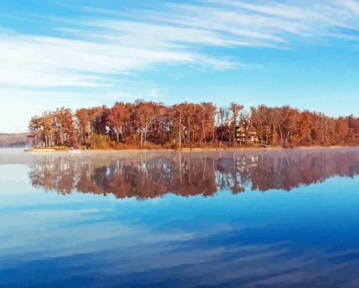 Innsbrook Lake Diamond Painting