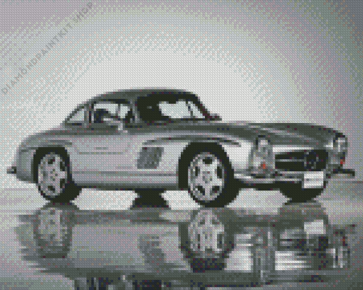 Mercedes 300sl Diamond Painting