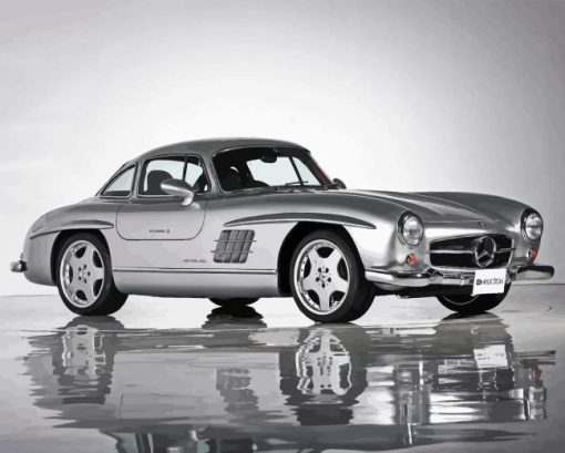 Mercedes 300sl Diamond Painting