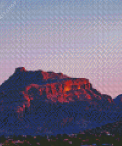 Mesa Arizona Mountains Diamond Painting