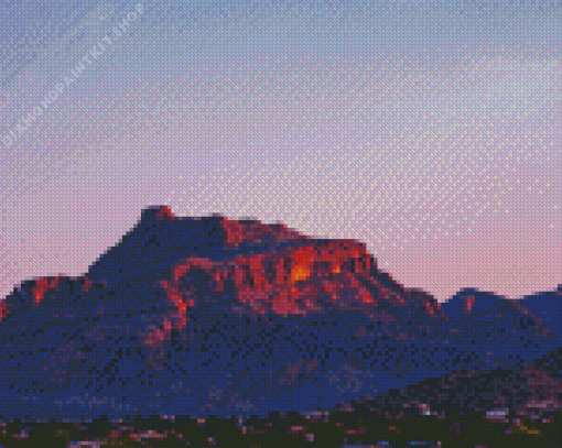 Mesa Arizona Mountains Diamond Painting